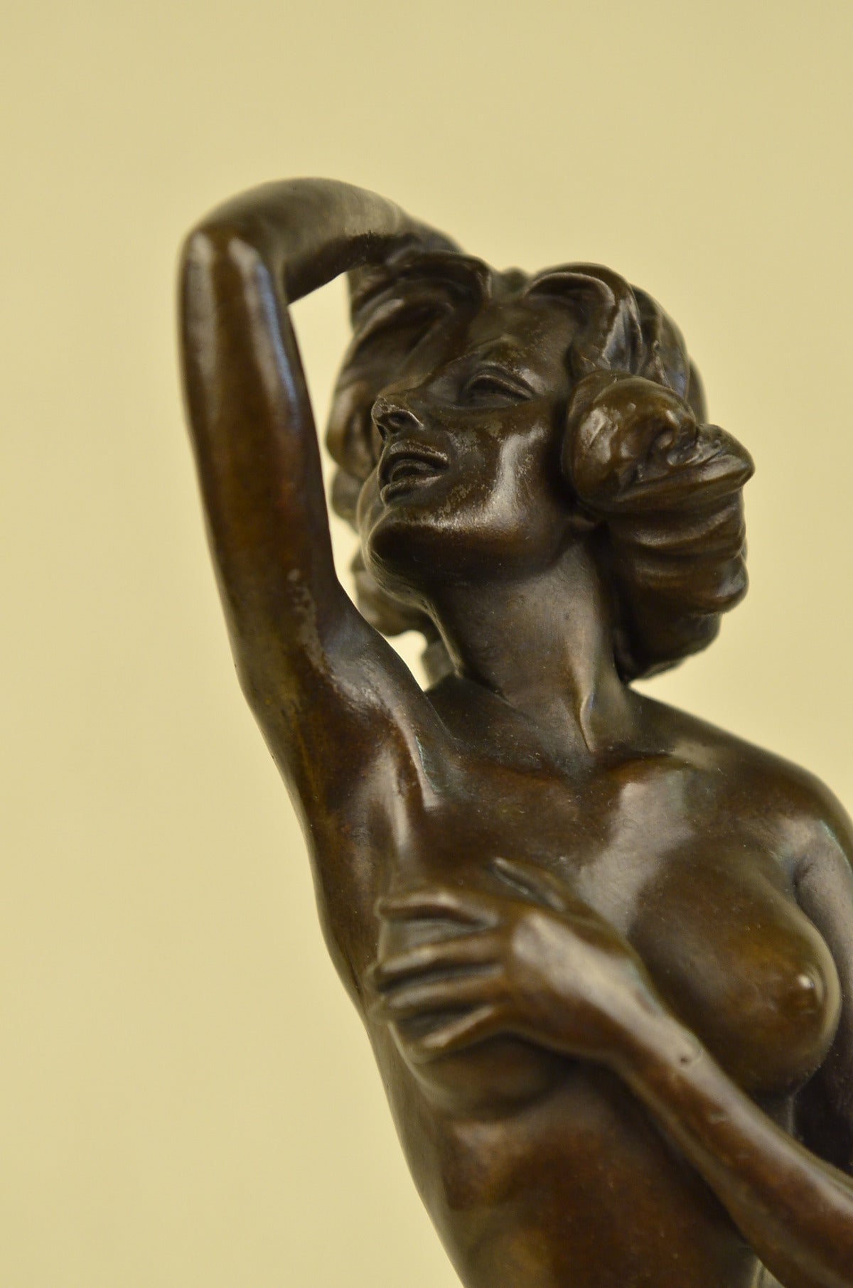 Handcrafted bronze sculpture SALE Erot Delore By Stripper Nude Detailed Highly