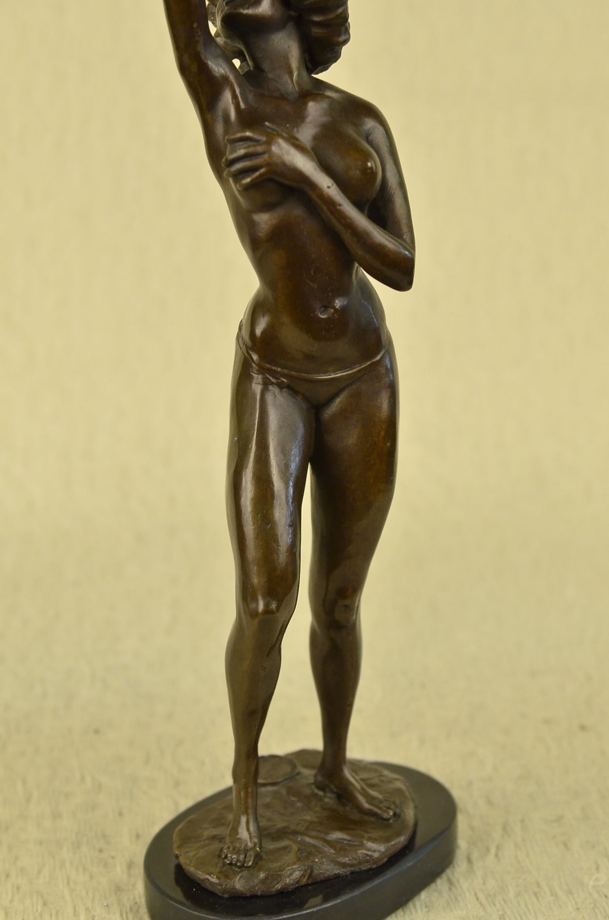 Handcrafted bronze sculpture SALE Erot Delore By Stripper Nude Detailed Highly