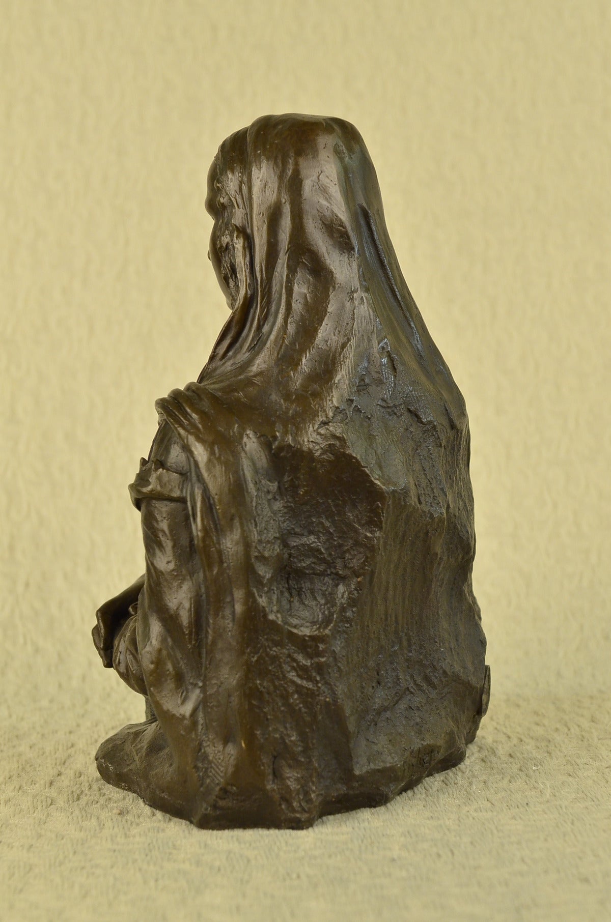 Handcrafted bronze sculpture SALE Modern Deco Art Mona Lisa French Art Signed