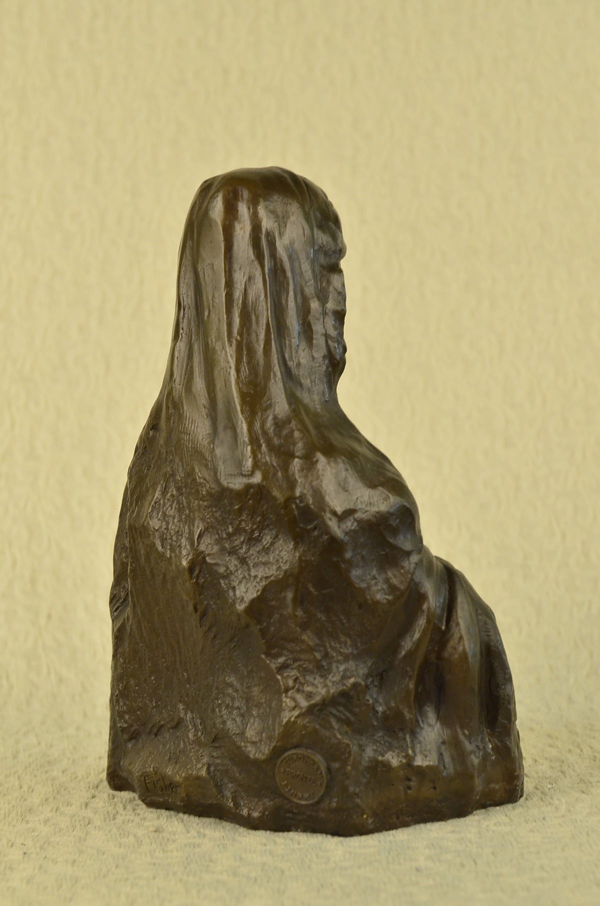 Handcrafted bronze sculpture SALE Modern Deco Art Mona Lisa French Art Signed