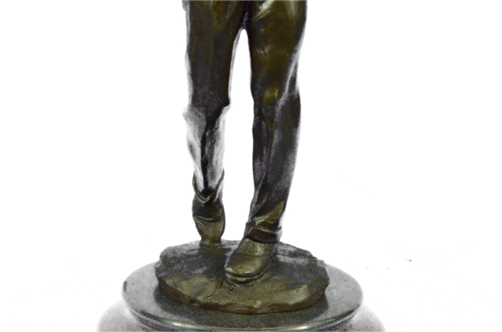 CLEARANCE Bronze Sculpture Statue Golfer Golf Male Golfing Trophy Deal