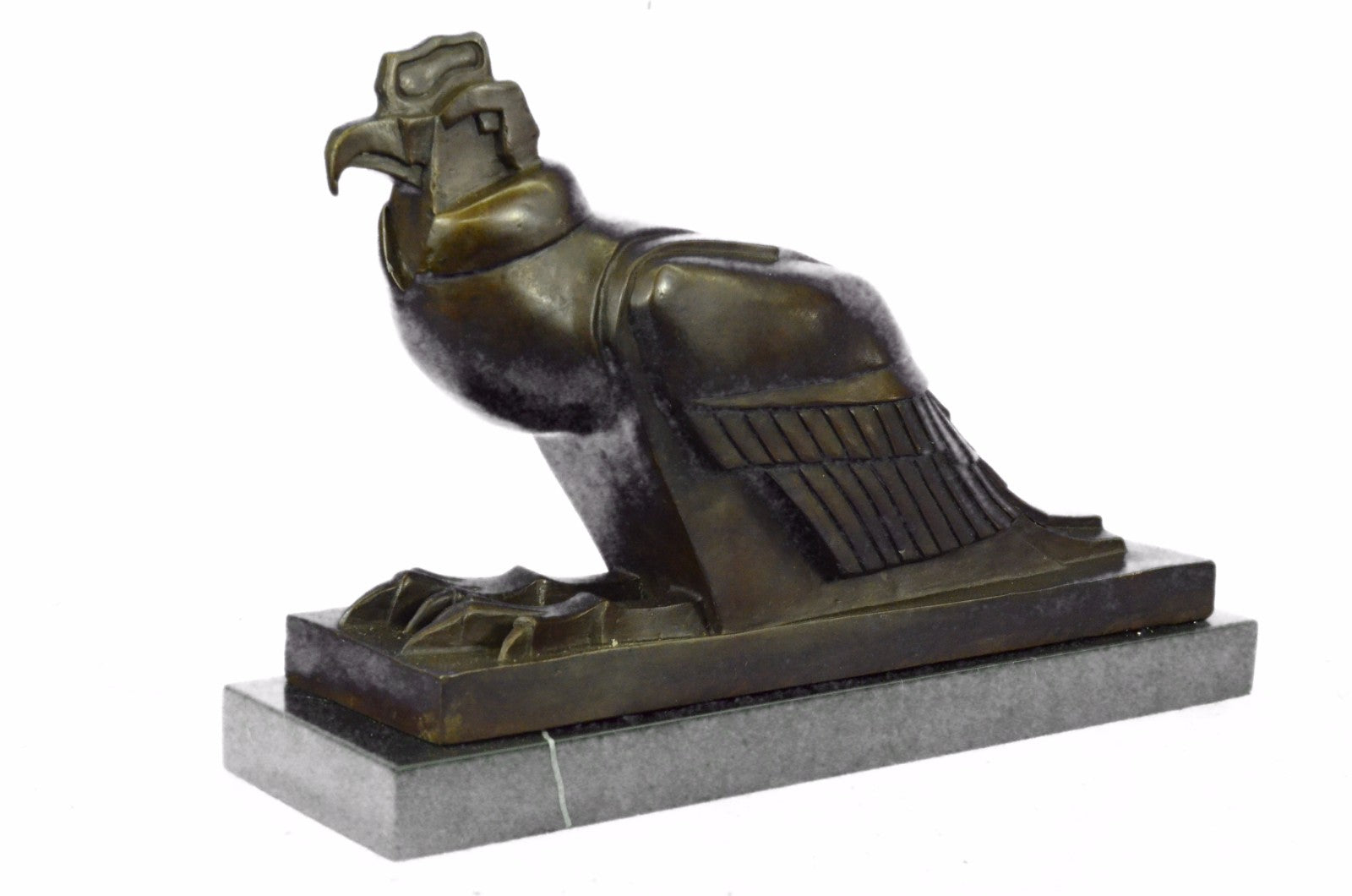 FALCON EAGLE BIRD Handcrafted Decor Original Bronze Sculpture Statue Figurine NR