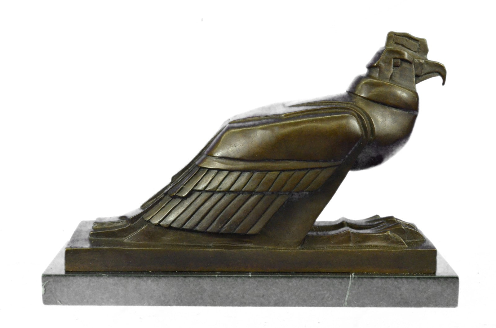 FALCON EAGLE BIRD Handcrafted Decor Original Bronze Sculpture Statue Figurine NR