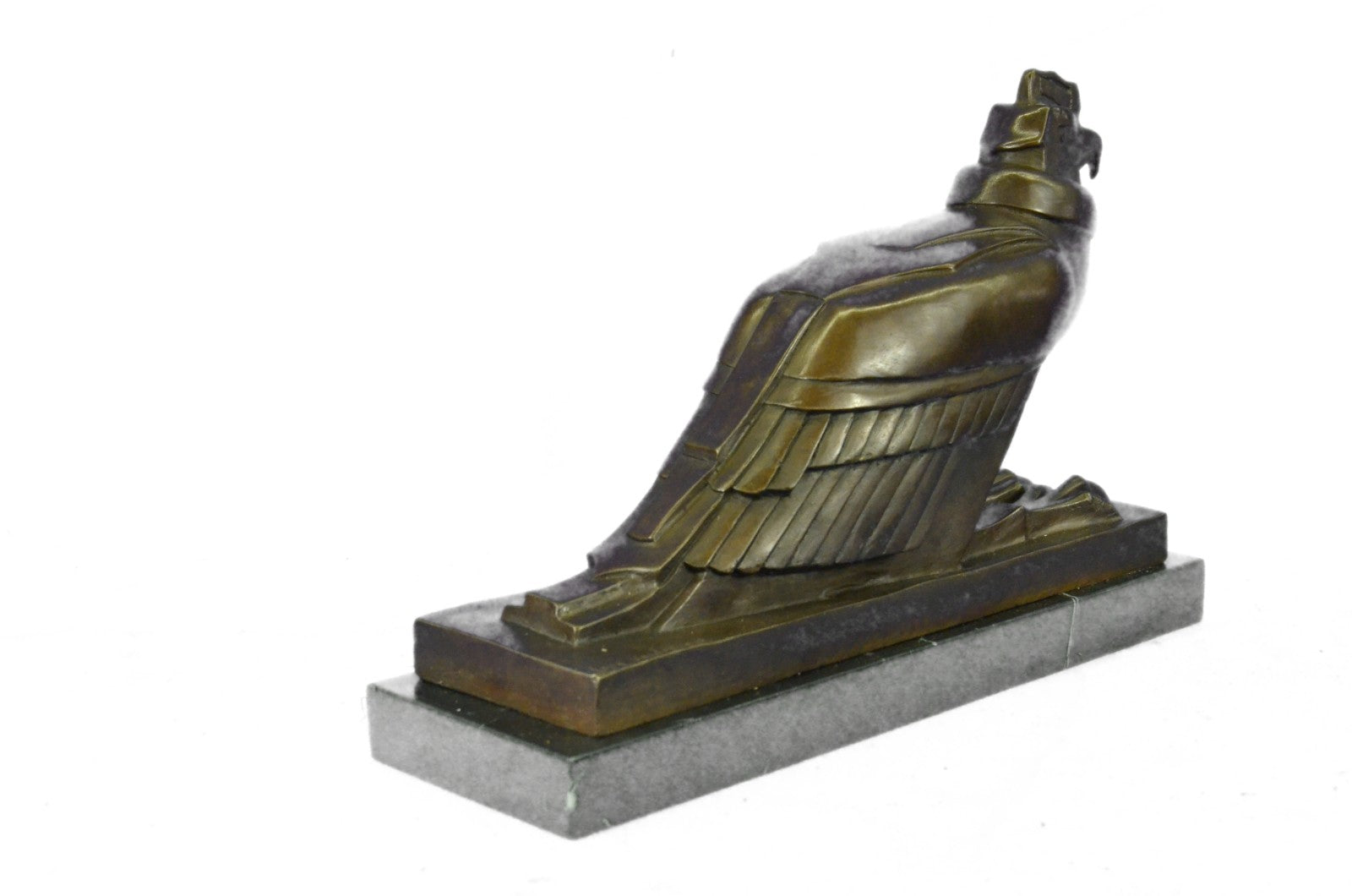 FALCON EAGLE BIRD Handcrafted Decor Original Bronze Sculpture Statue Figurine NR