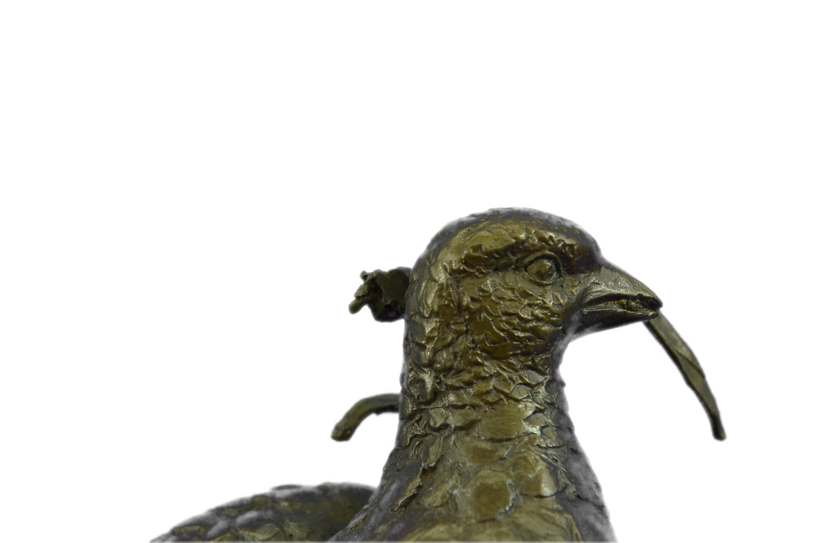Vintage Victorian Style Bronze ~ Birds Pigeons Doves AMAZING Set Home Deco Gift