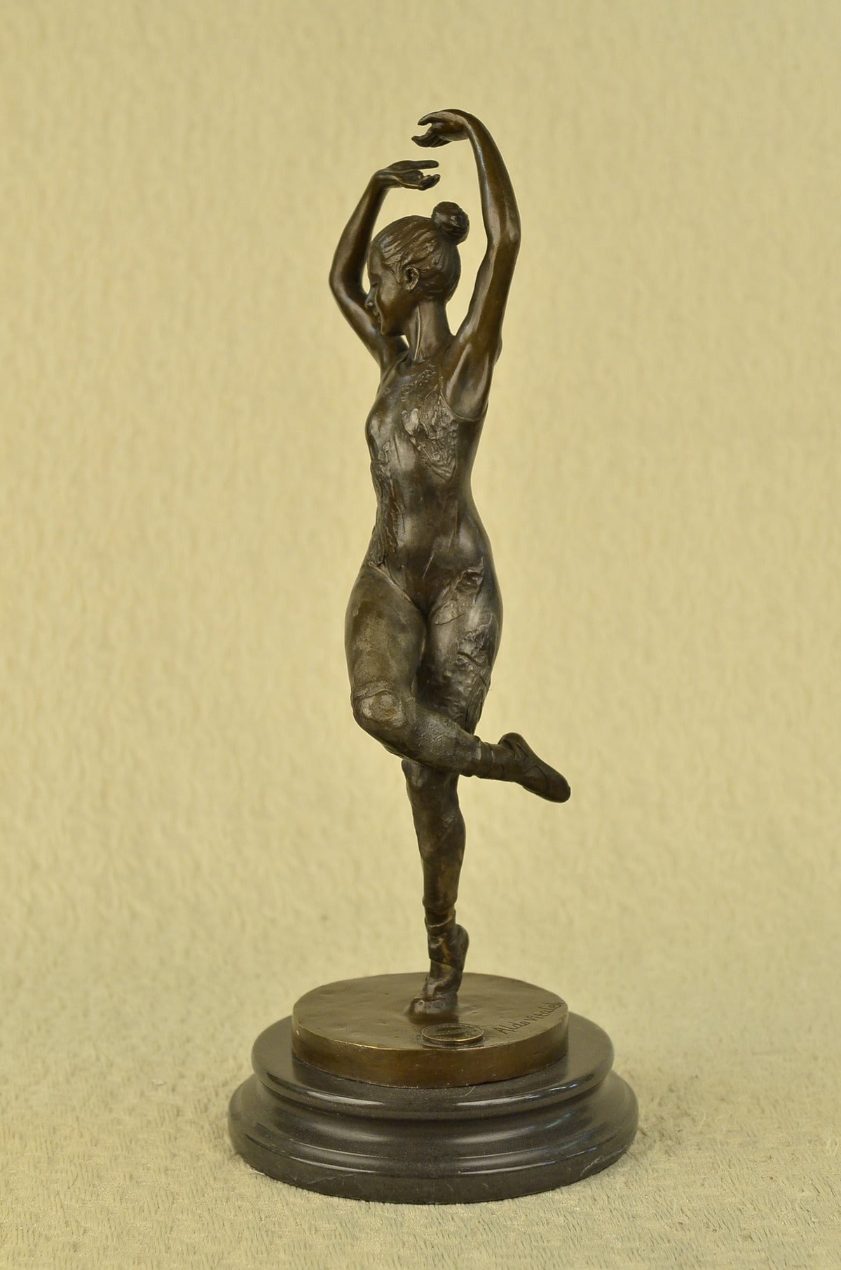 Handcrafted bronze sculpture SALE Vitaleh By Dance Dancer Ballerina Deco Art