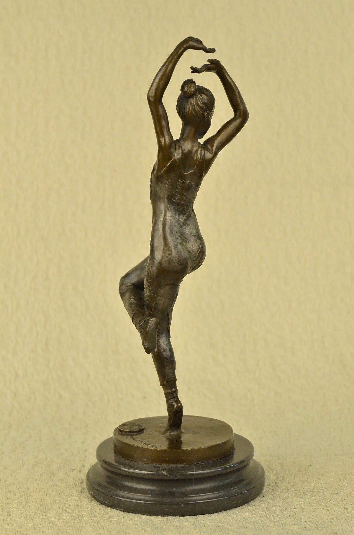 Handcrafted bronze sculpture SALE Vitaleh By Dance Dancer Ballerina Deco Art