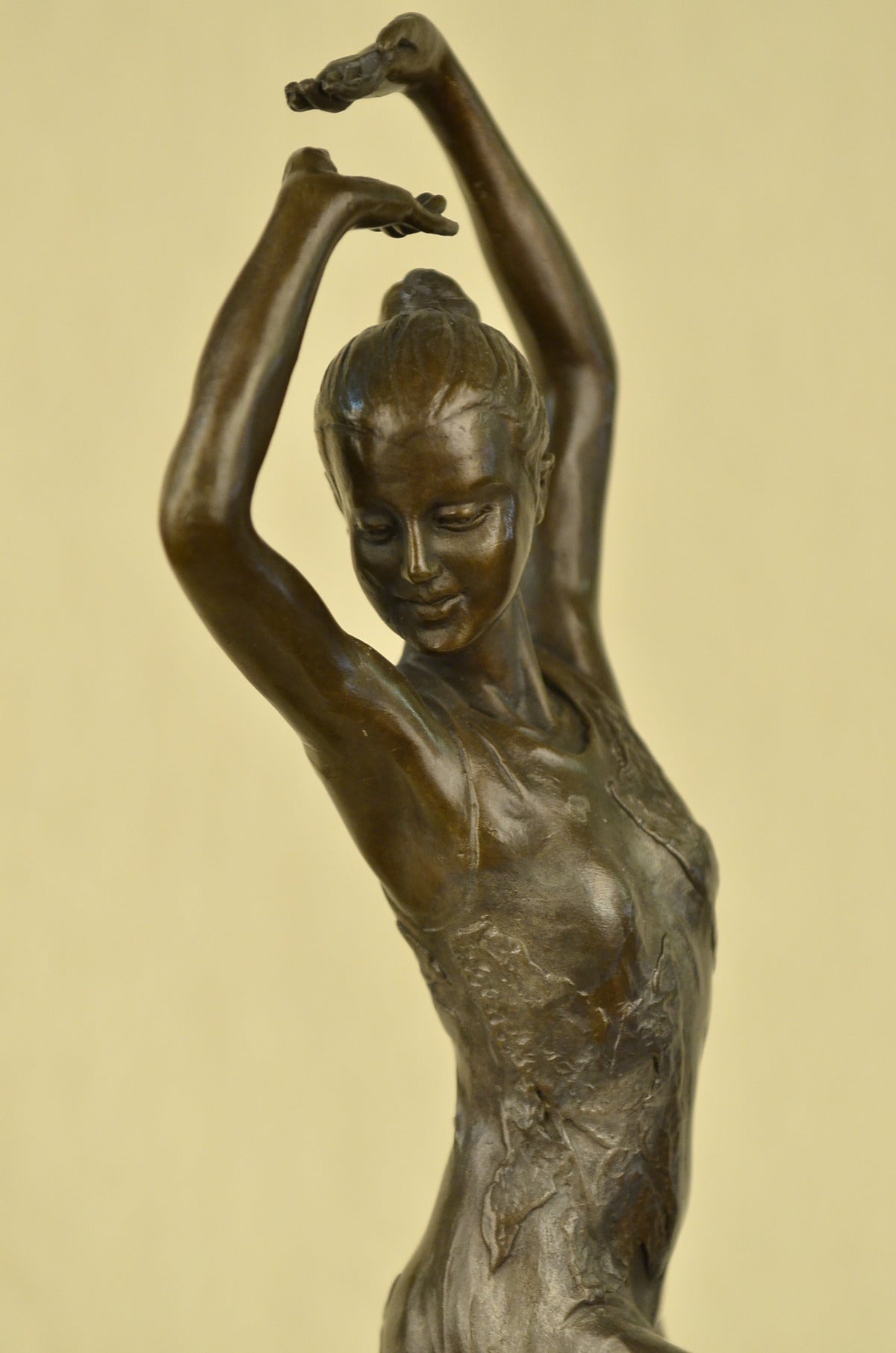 Handcrafted bronze sculpture SALE Vitaleh By Dance Dancer Ballerina Deco Art