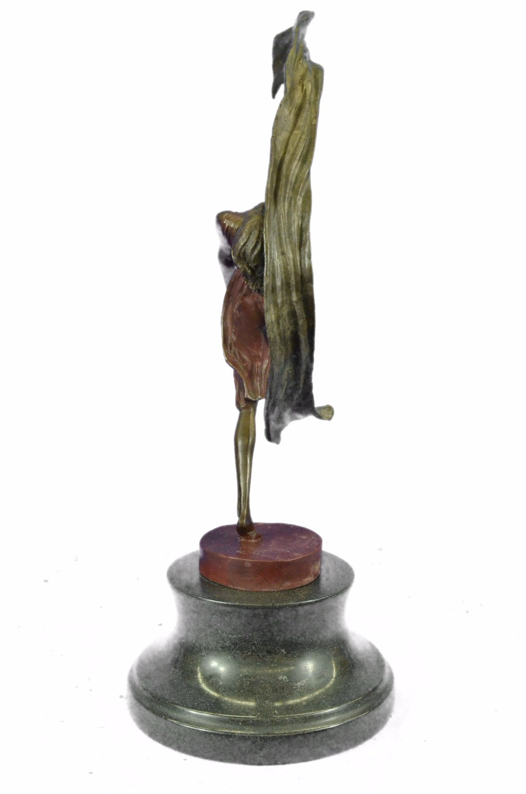 **DEAL*DEAL** Bronze Sculpture Statue Signed Aldo Vitaleh Beauty Ribbon Dancer