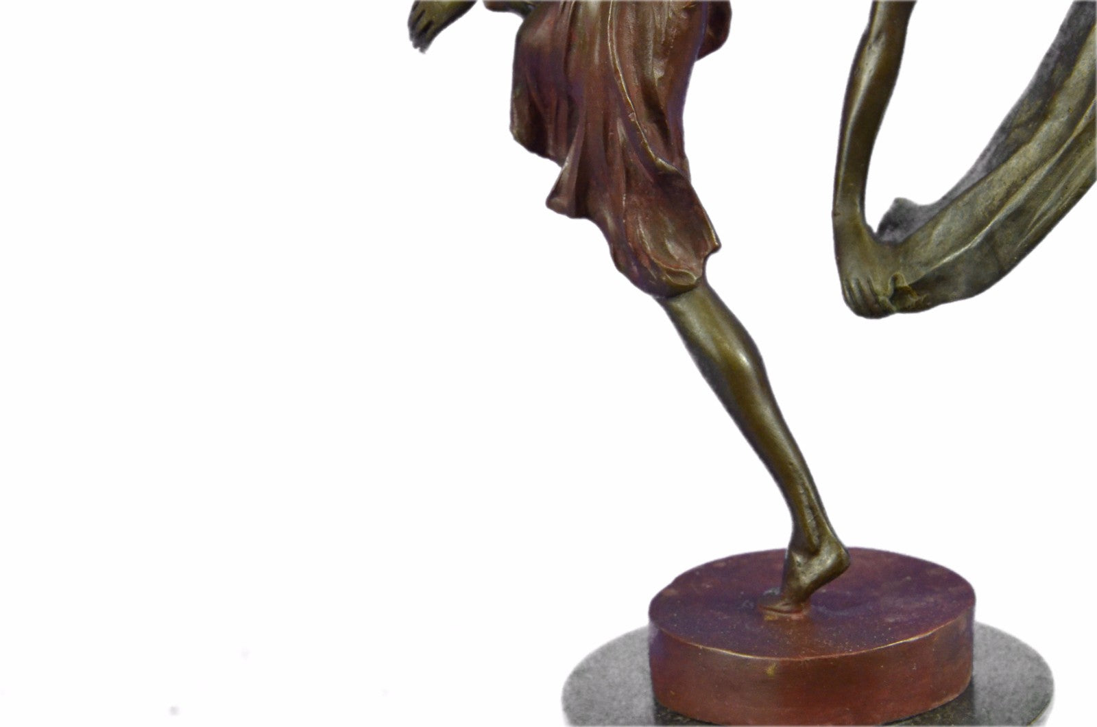 **DEAL*DEAL** Bronze Sculpture Statue Signed Aldo Vitaleh Beauty Ribbon Dancer