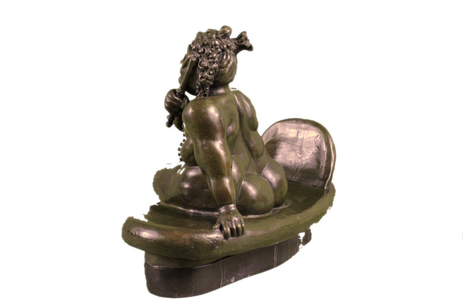 Handcrafted bronze sculpture SALE Female Botero Fernando Art Nude Marble Signed