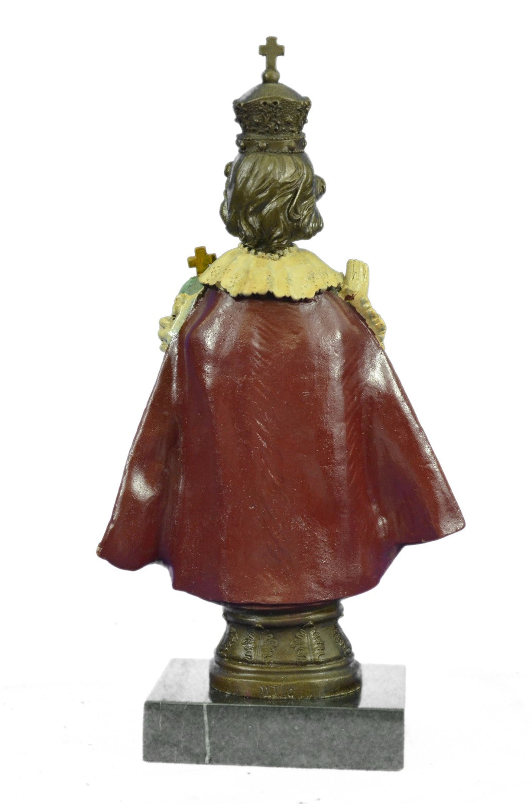 Signed Original Mid Century Miguel Lopez ( Milo) Religious Bronze Masterpirce