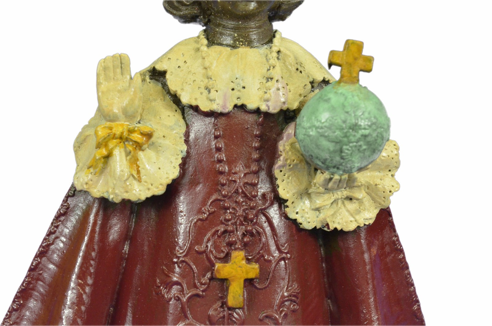 Signed Original Mid Century Miguel Lopez ( Milo) Religious Bronze Masterpirce