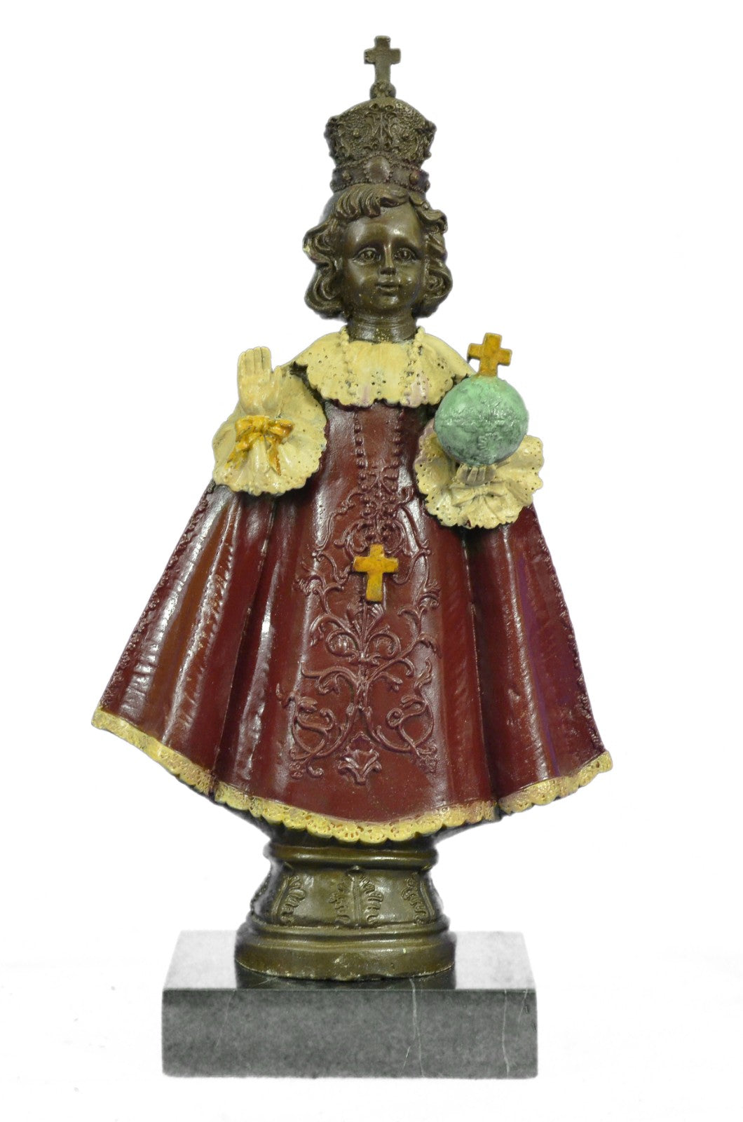Signed Original Mid Century Miguel Lopez ( Milo) Religious Bronze Masterpirce