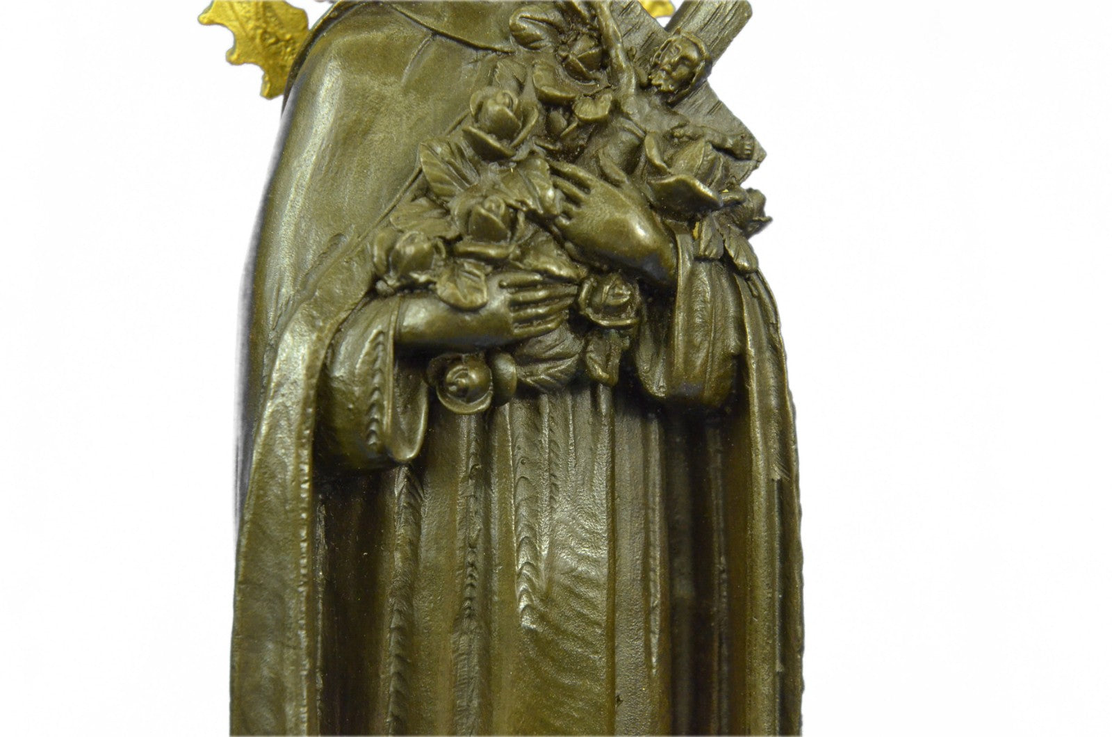Saint Therese of Lisieux little French Carmelite nun Bronze Statue Sculpture Ar
