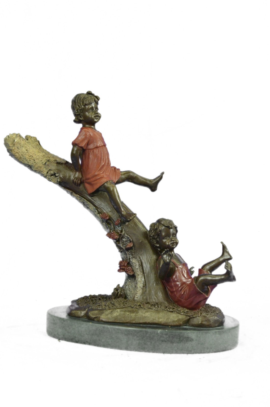 Bronze Sculpture Museum Quality Classic Children Statue Hand Made Figure Sale