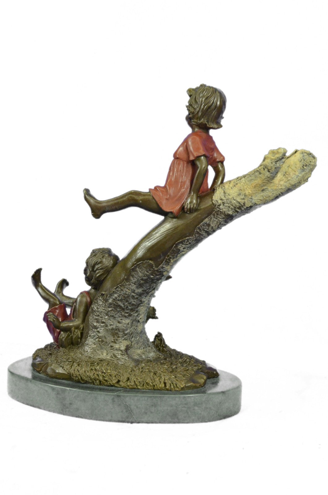 Bronze Sculpture Museum Quality Classic Children Statue Hand Made Figure Sale