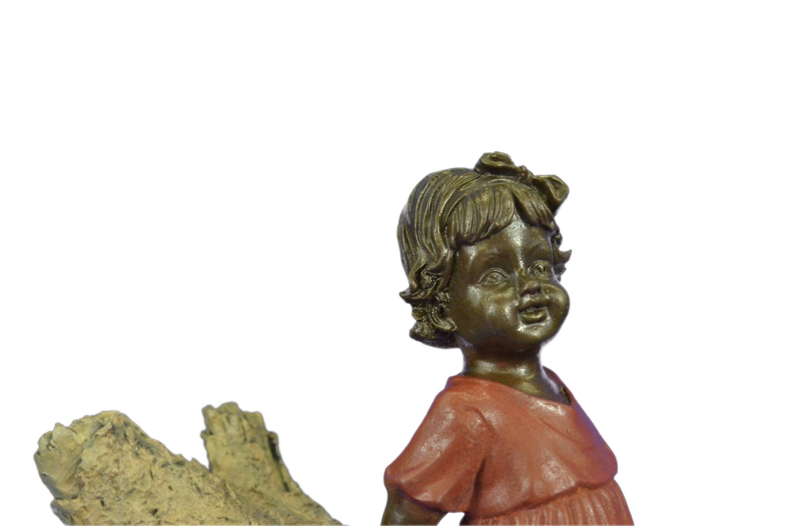 Bronze Sculpture Museum Quality Classic Children Statue Hand Made Figure Sale
