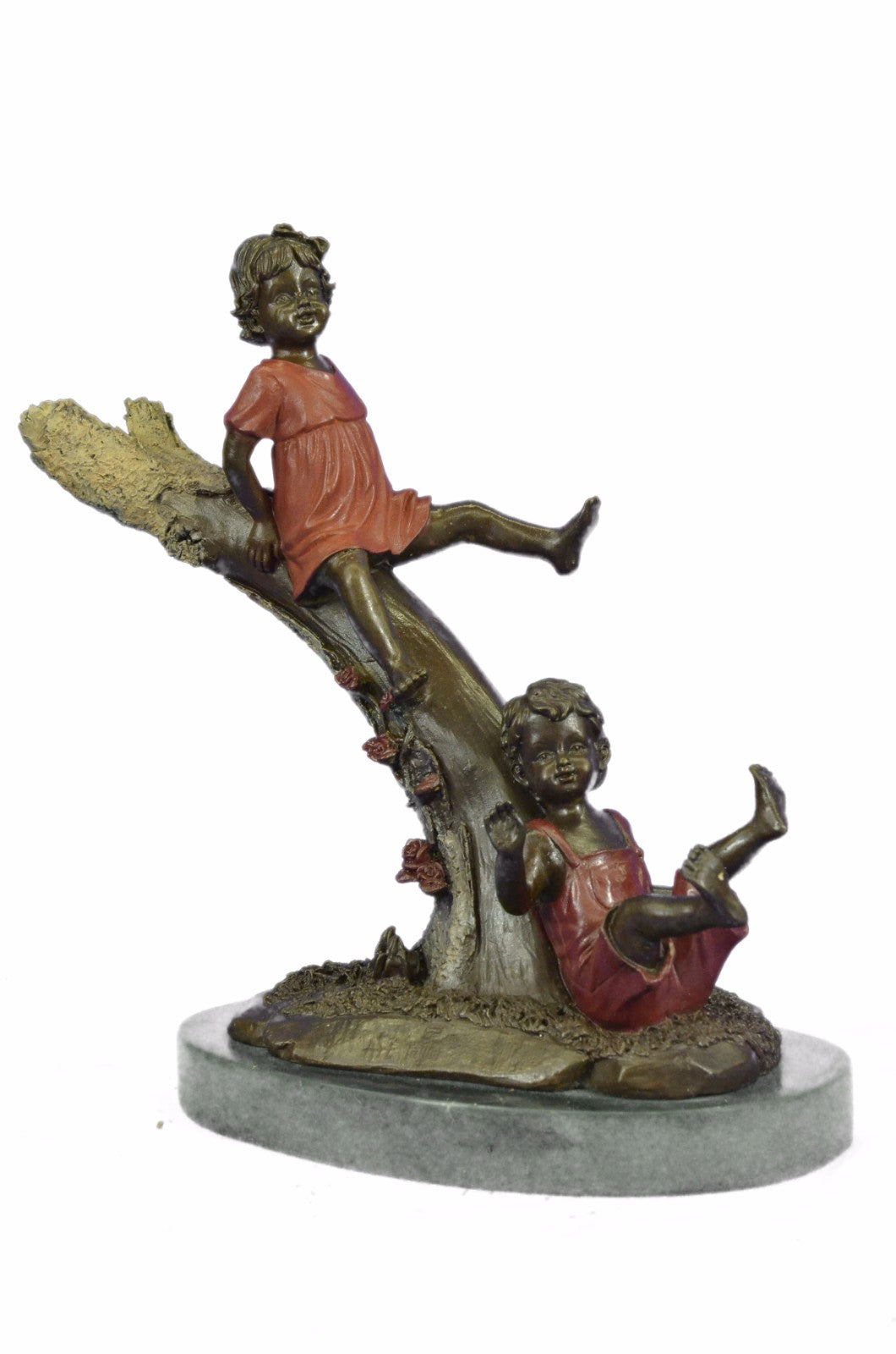 Bronze Sculpture Museum Quality Classic Children Statue Hand Made Figure Sale
