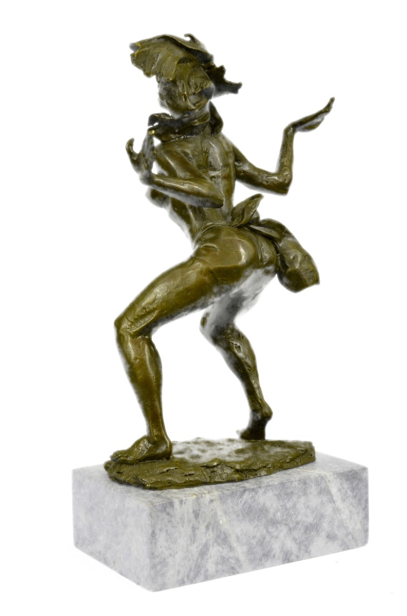 ART DECOR ALDO VITALEH BRONZE SIGNED NUDE WOMEN STATUE ORIGINAL FIGURINE FIGURE