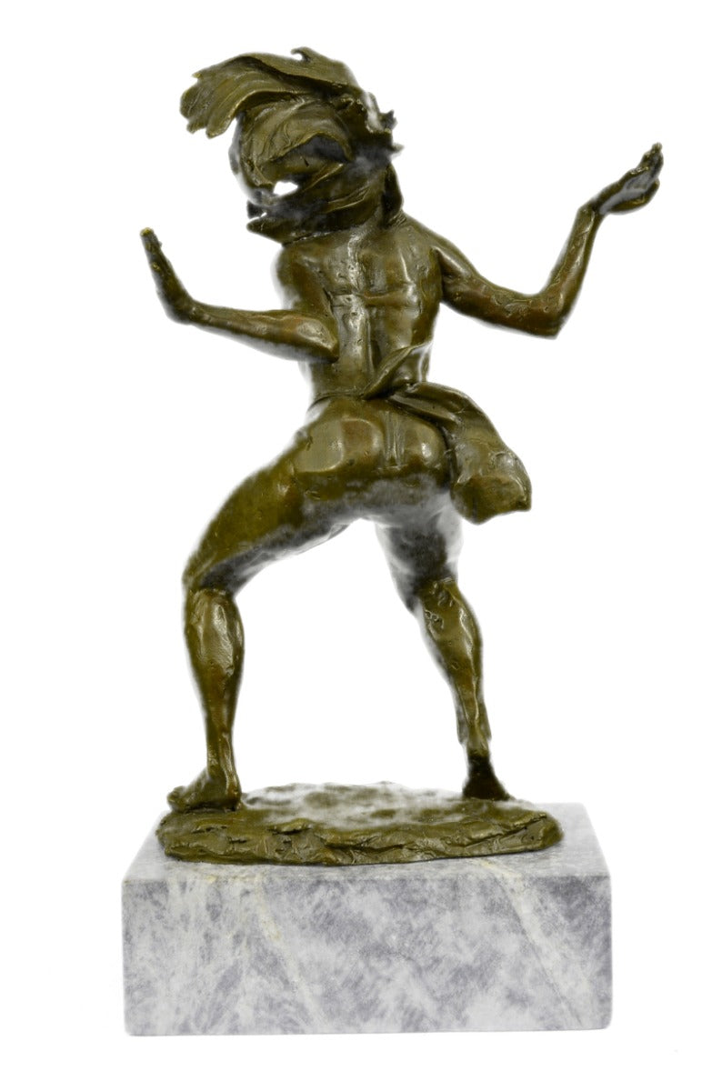 ART DECOR ALDO VITALEH BRONZE SIGNED NUDE WOMEN STATUE ORIGINAL FIGURINE FIGURE