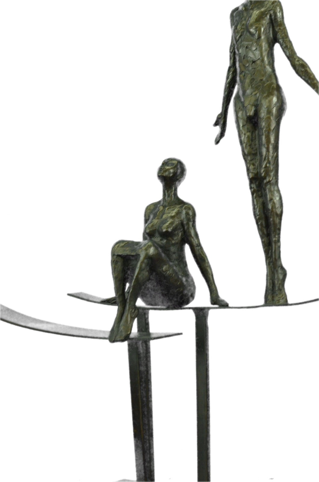 Henry Moore`s Modernist sculpture, Standing Tall  Group Figurine Figure Statue Home Decor