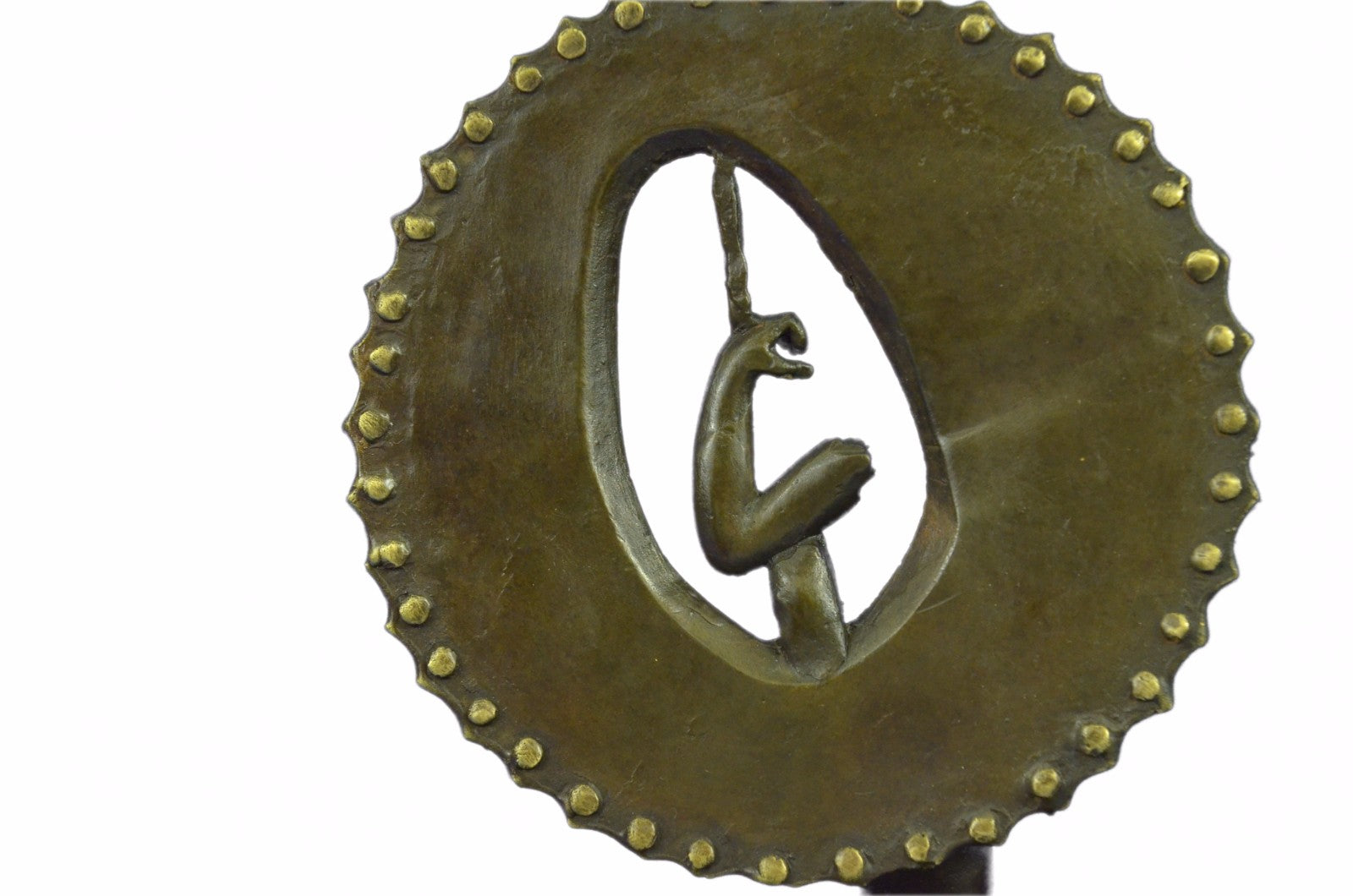 Abstract Modern Art two Biceps Bronze Sculpture Classic Unique Artwork Sale