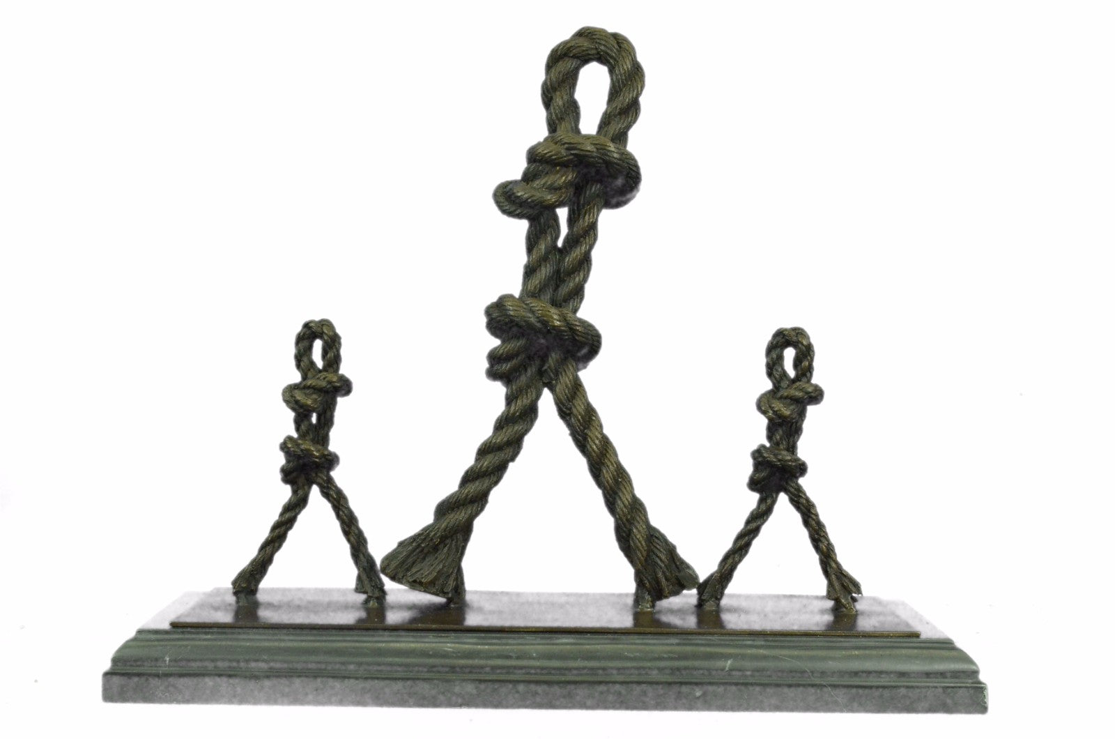 Mid Century Modern/Giacometti Inspired Abstract Figurative Bronze Sculpture