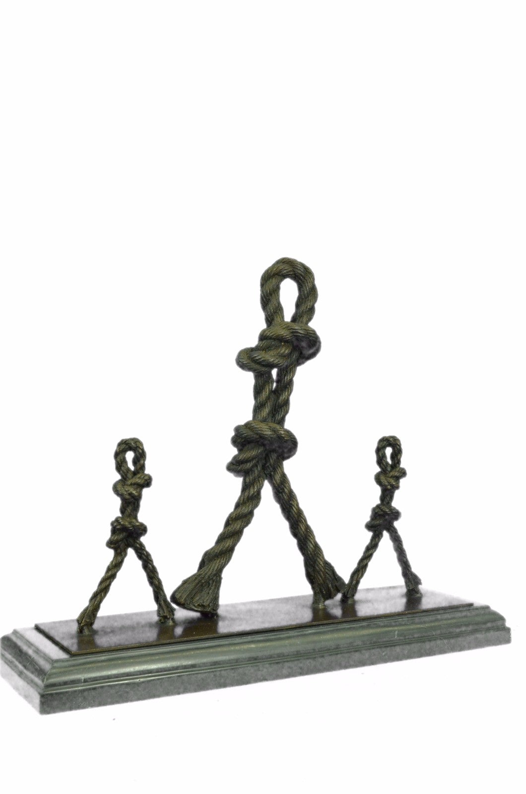 Mid Century Modern/Giacometti Inspired Abstract Figurative Bronze Sculpture