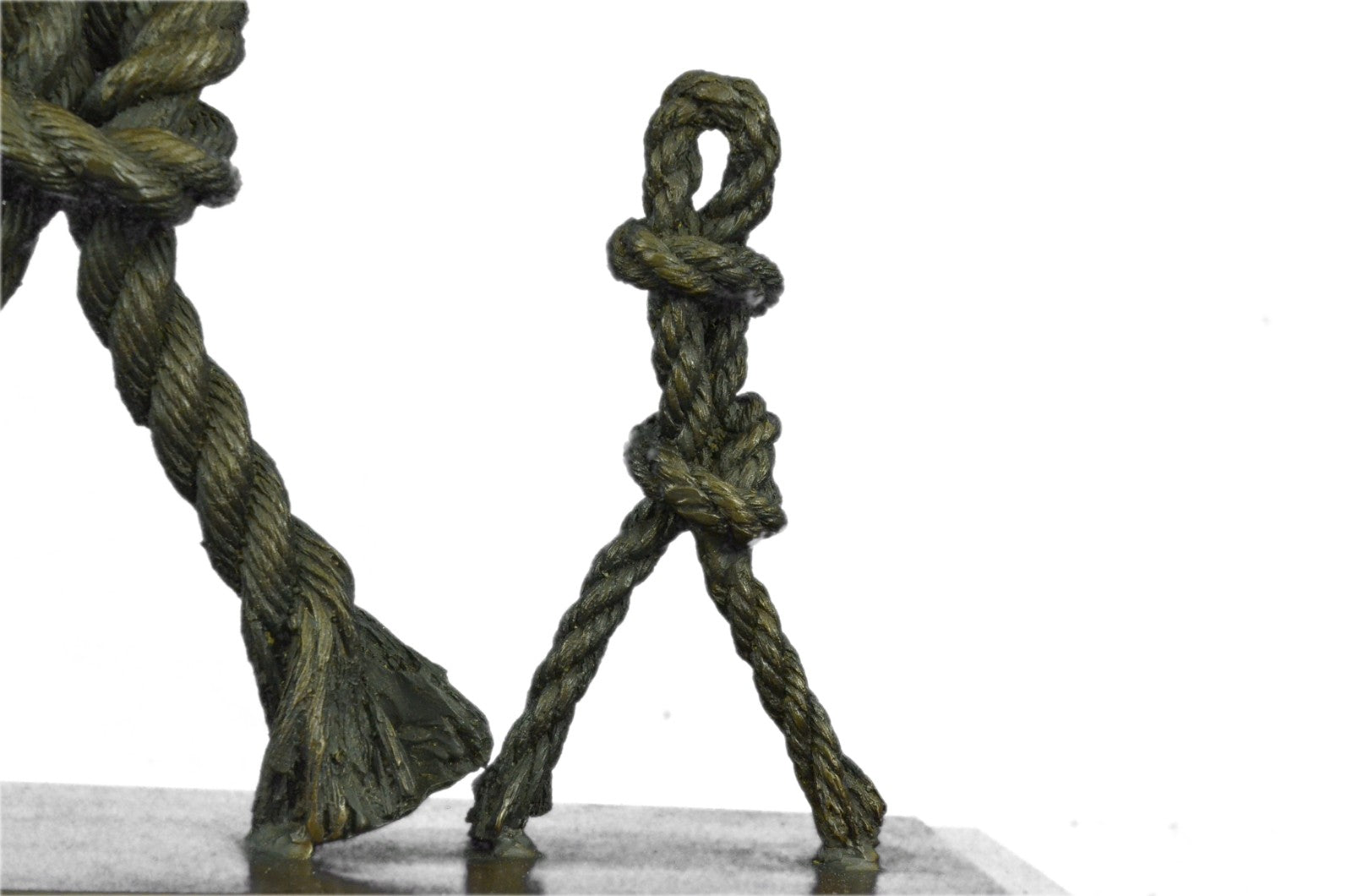 Mid Century Modern/Giacometti Inspired Abstract Figurative Bronze Sculpture