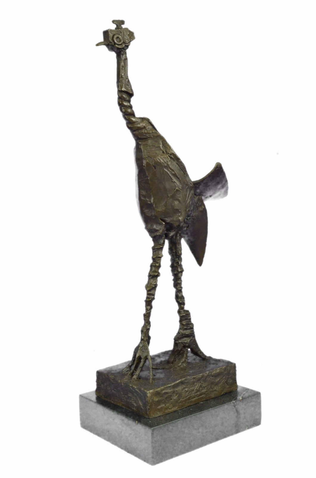 Hot Cast Large 18.5&quot; Tall Ostrich Signed Picasso Museum Quality Artwork Deal