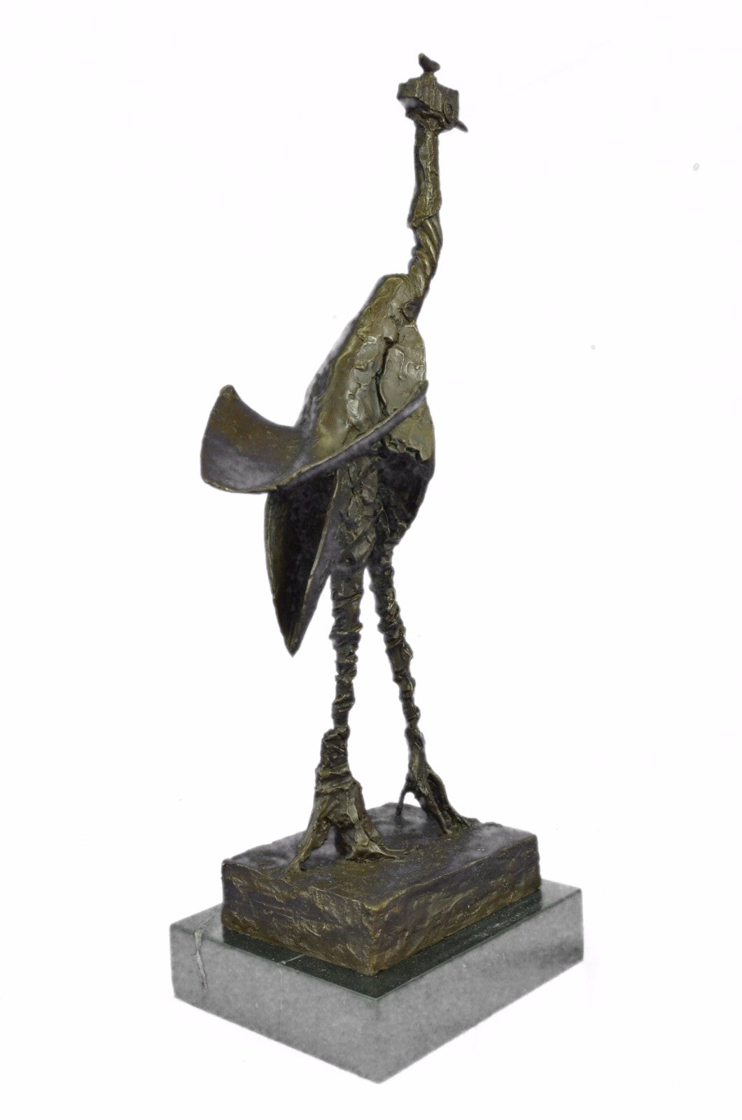 Hot Cast Large 18.5&quot; Tall Ostrich Signed Picasso Museum Quality Artwork Deal