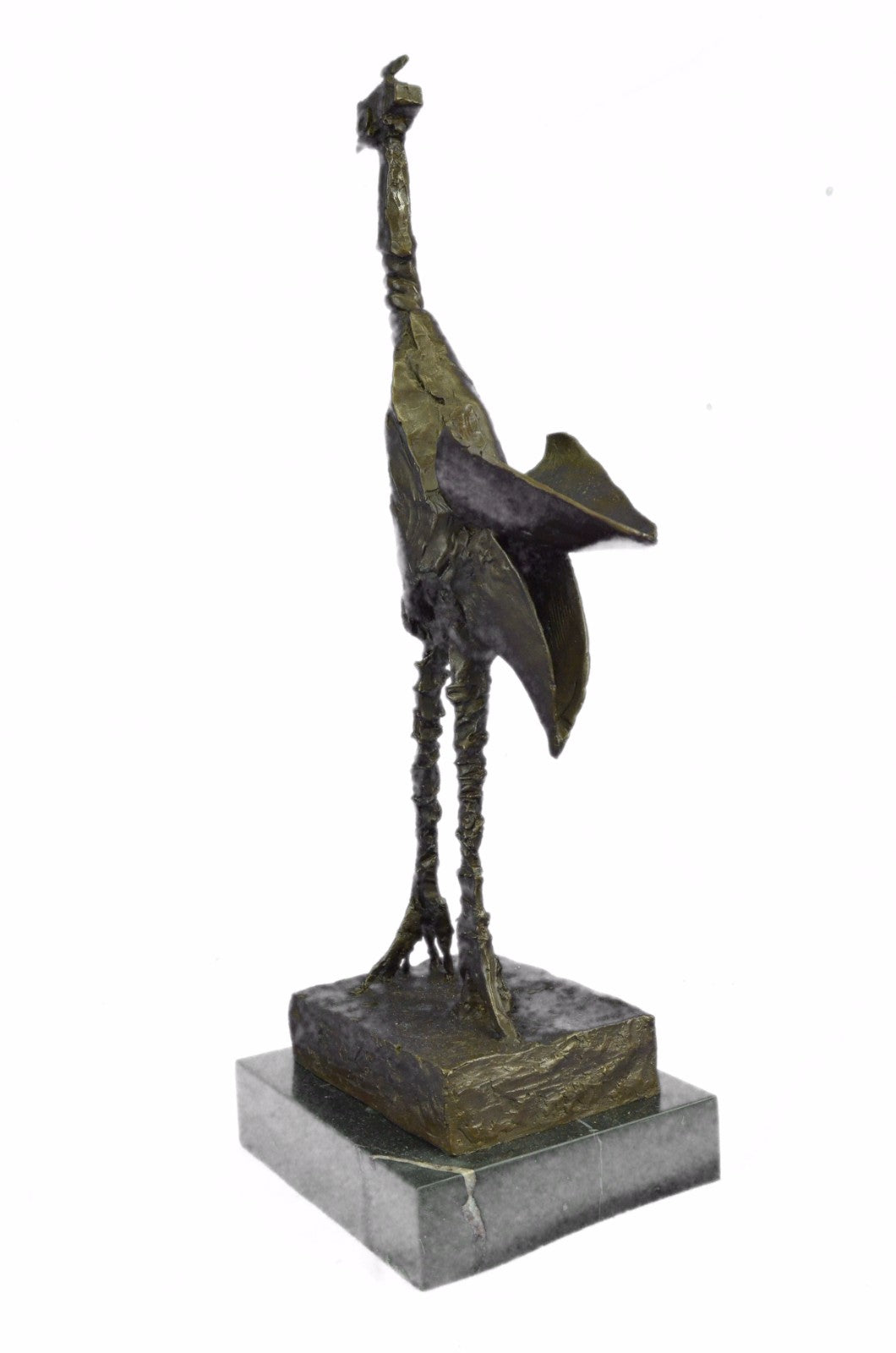 Hot Cast Large 18.5&quot; Tall Ostrich Signed Picasso Museum Quality Artwork Deal