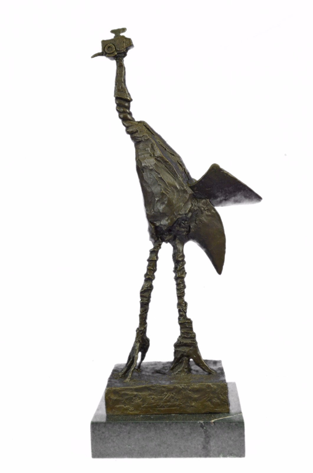 Hot Cast Large 18.5&quot; Tall Ostrich Signed Picasso Museum Quality Artwork Deal