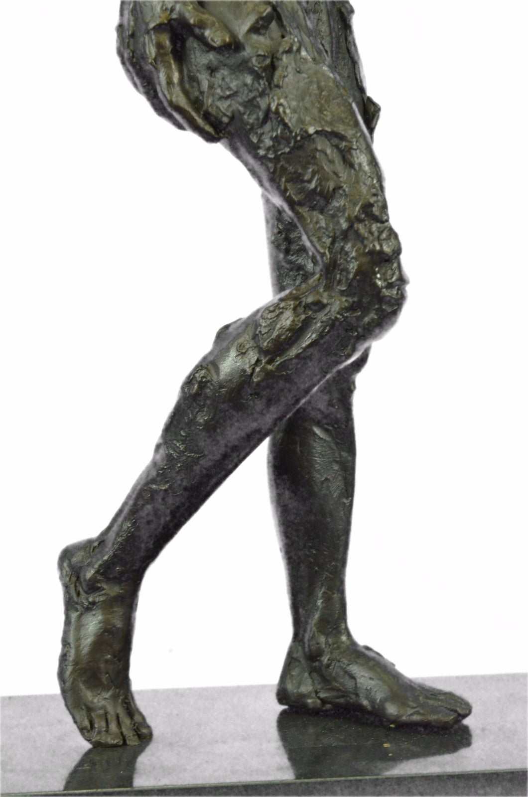 Abstract Modern Art Female Woman Bronze Artist by Dali Bronze Sculpture Figure