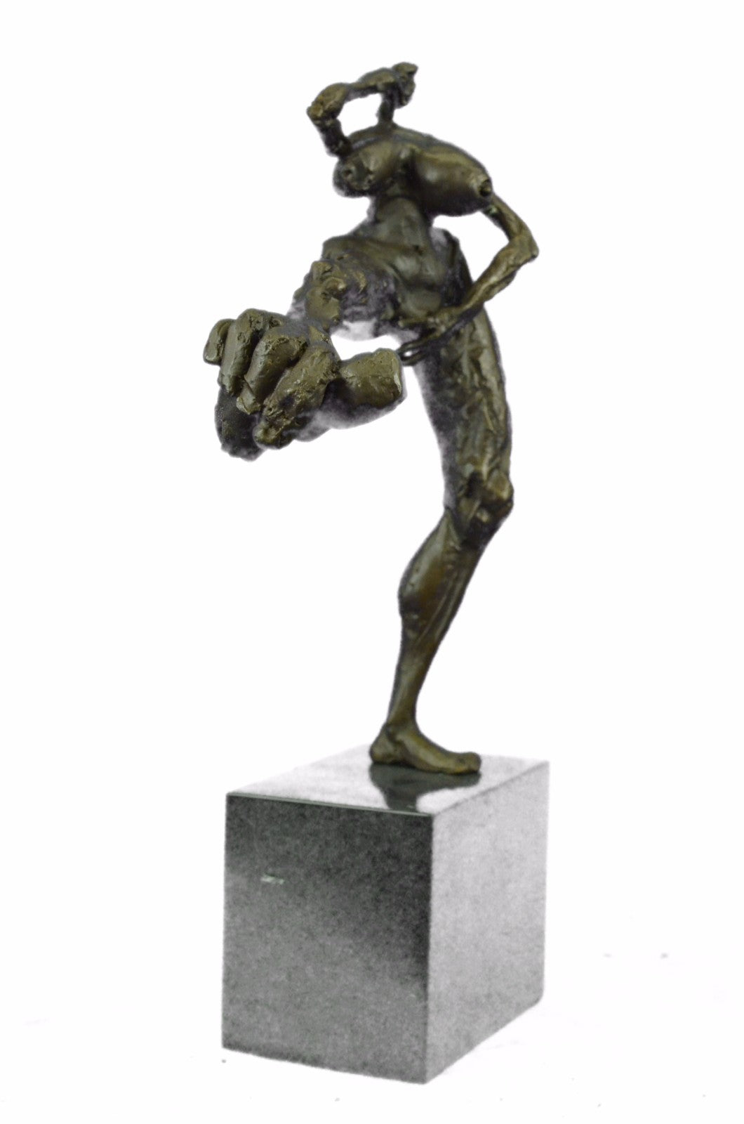 LTD Edition Hot Cast Signed Original Cook Entitled Big Foot Bronze Sculpture Fig