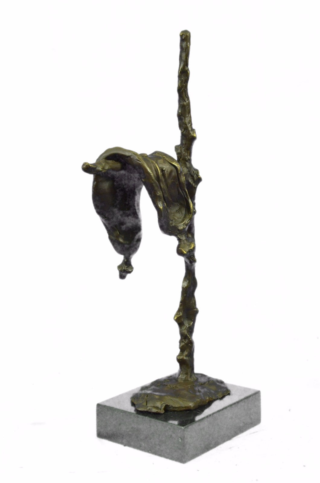 Salvador Dali Handcrafted Abstract Modern Art Deco Meting Time Bronze Figurine