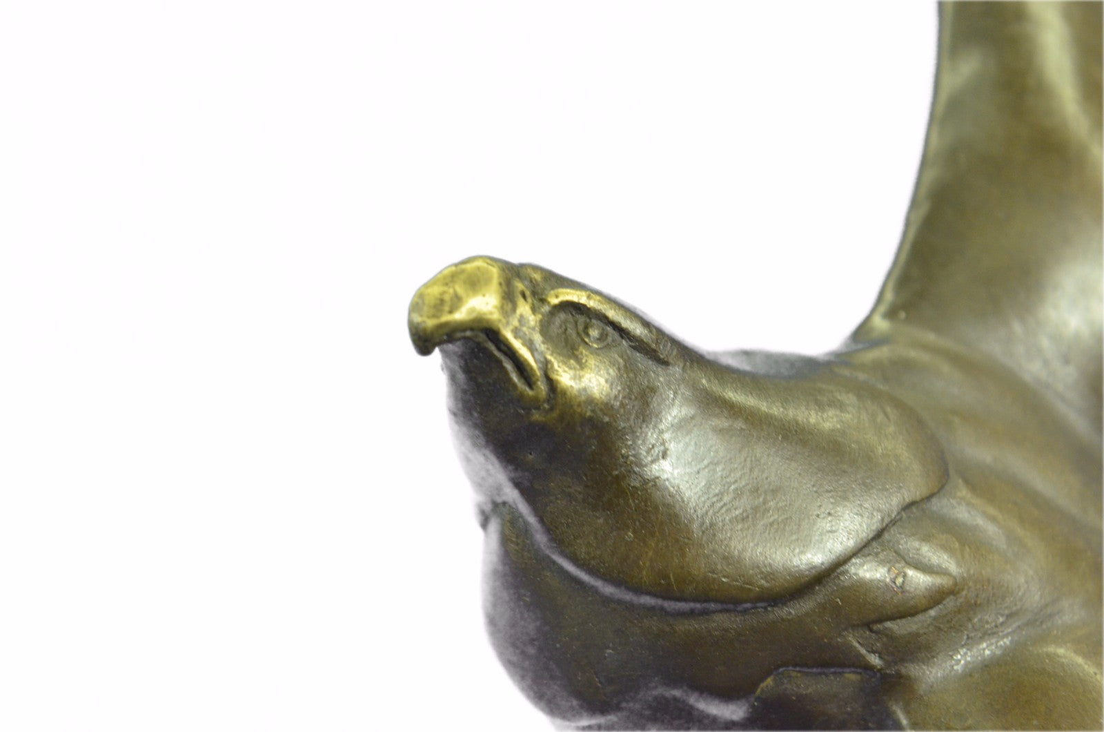 Art Deco Numbered Original Williams Classic Wildlife Eagle Birds Bronze Statue S