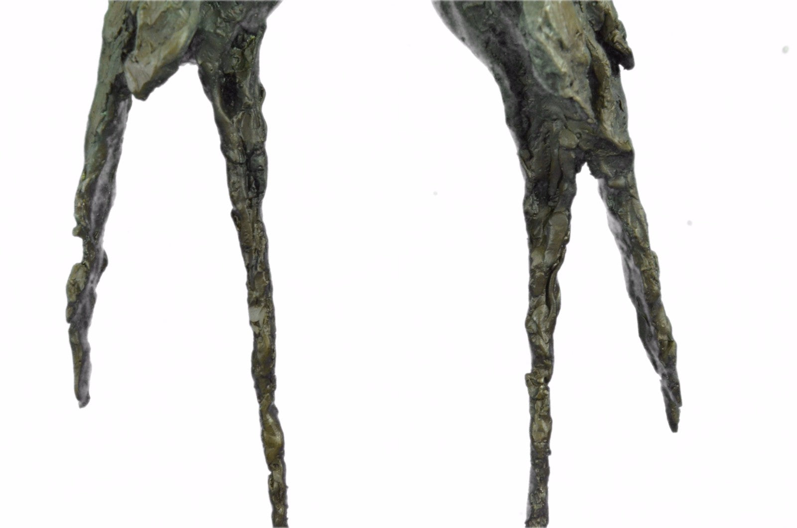 Collector Numbered Edition Original Abstract Modern Art Parrots Bronze Sculpture