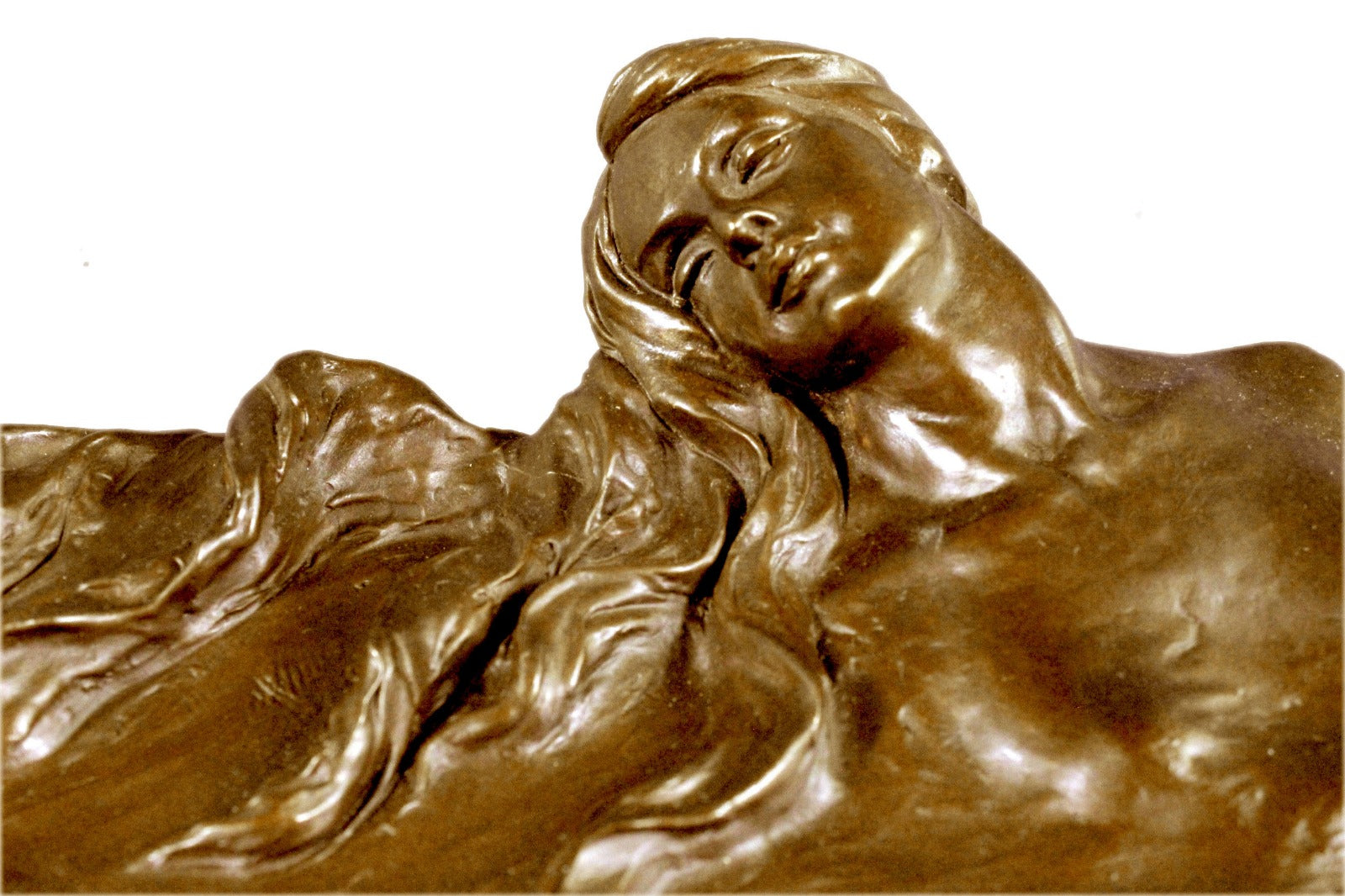 Art Decor Hot Cast Detailed Museum Quality Nude Sculpture Figurine Lost Wax