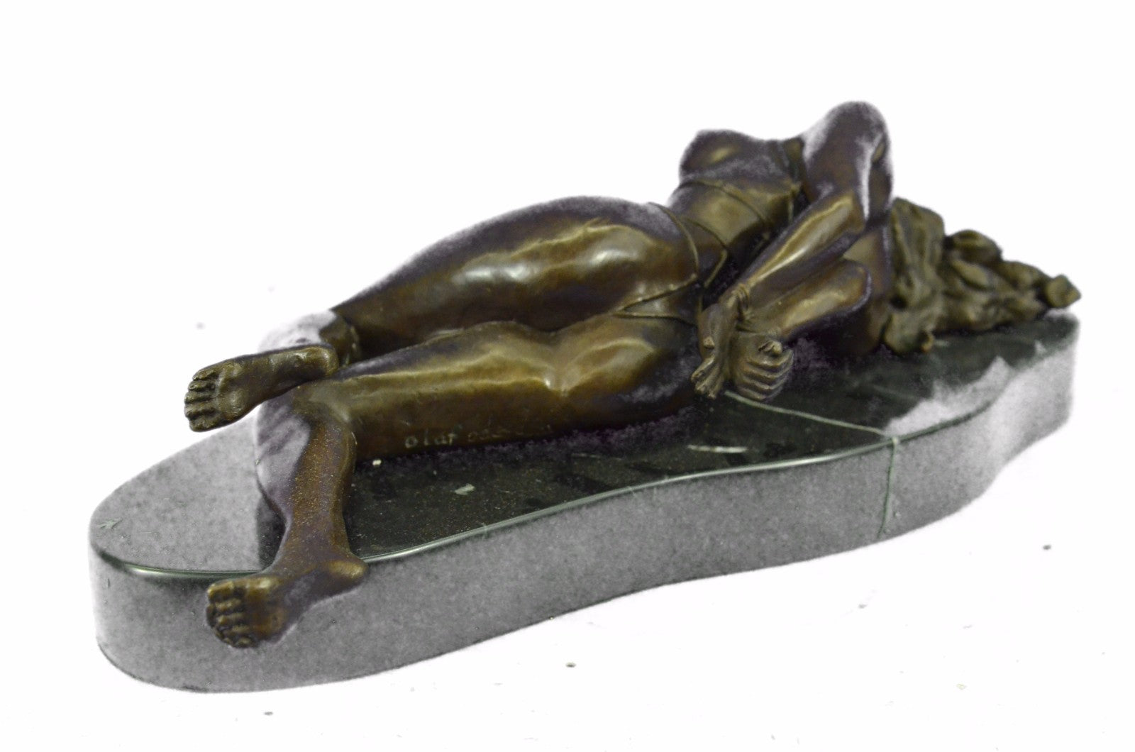 Handcrafted bronze sculpture SALE Bondage Game Wicked Cast Hot Original Signed