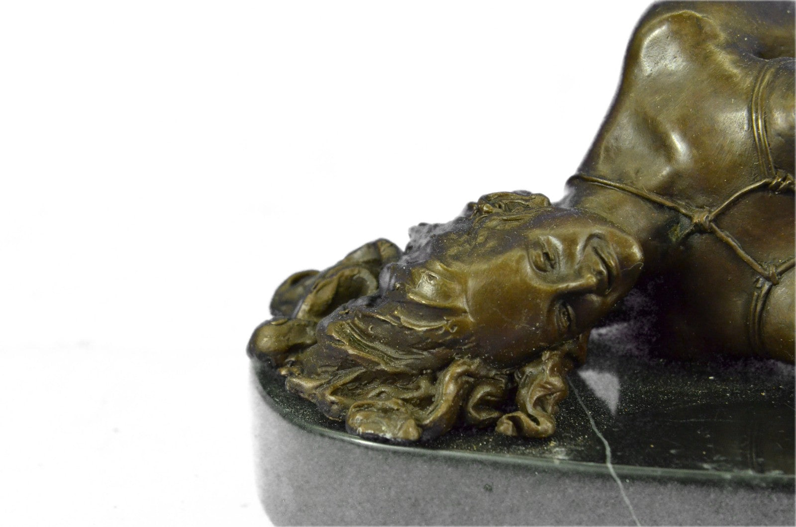 Handcrafted bronze sculpture SALE Bondage Game Wicked Cast Hot Original Signed