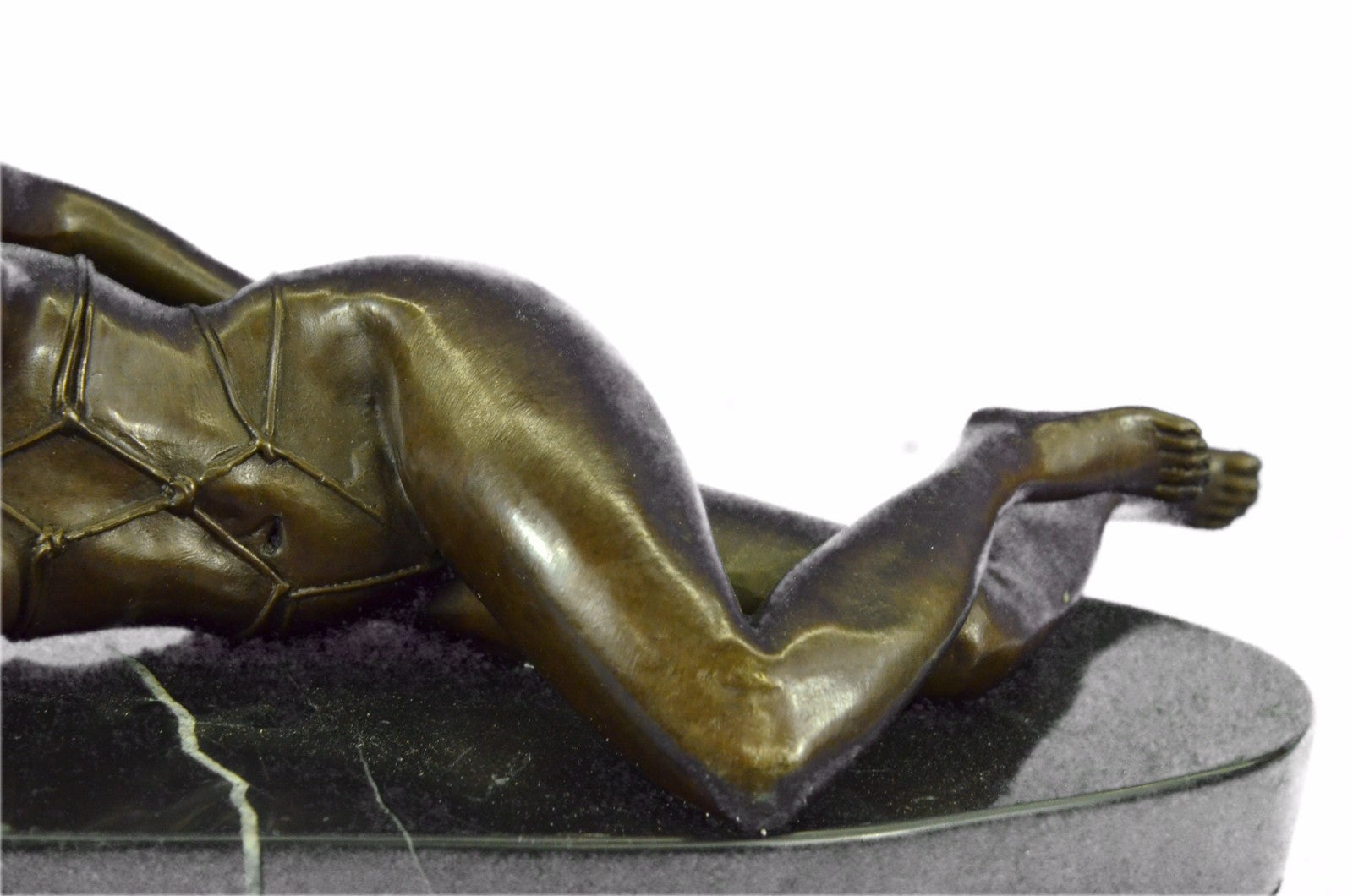 Handcrafted bronze sculpture SALE Bondage Game Wicked Cast Hot Original Signed