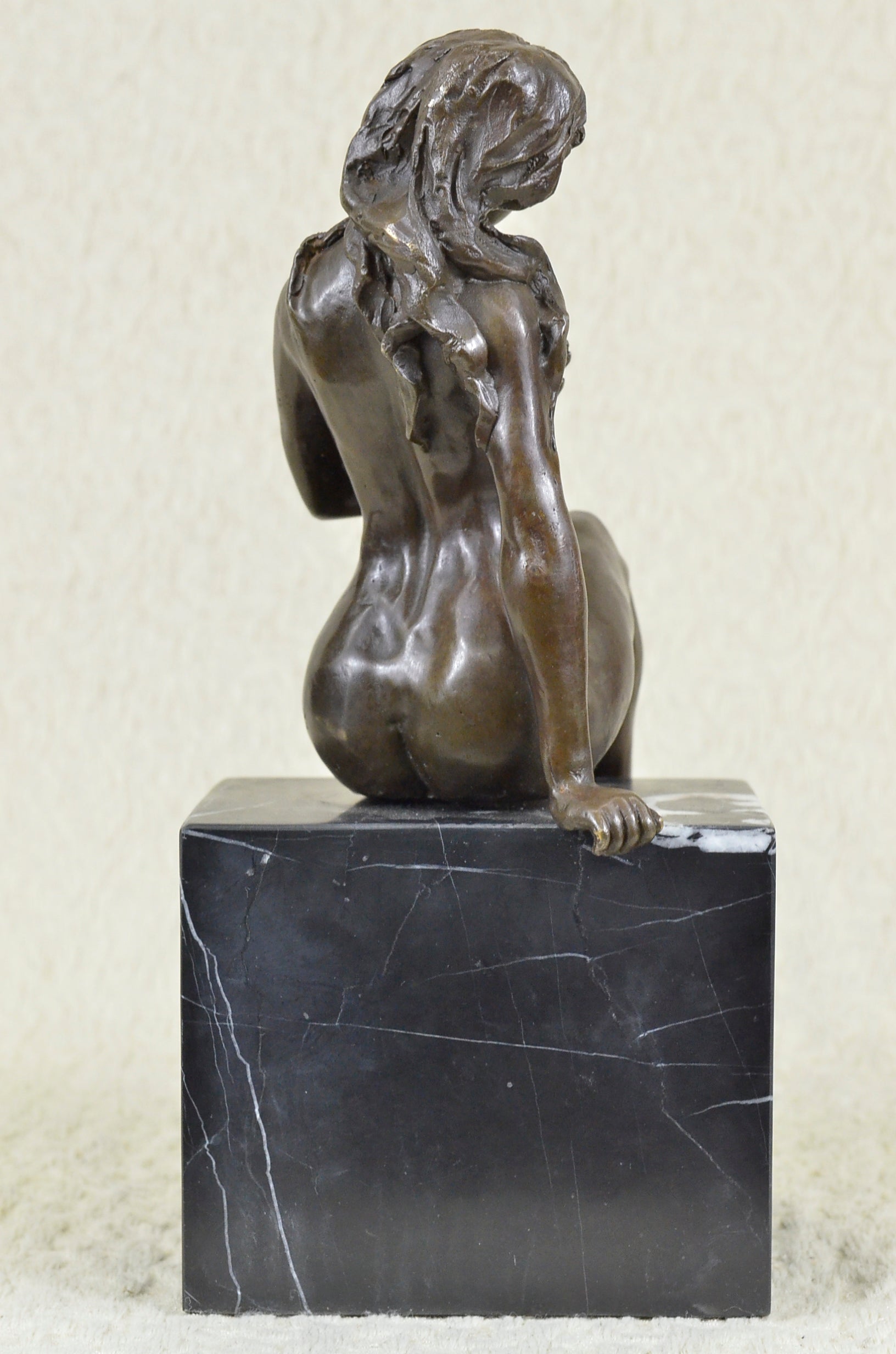 Handcrafted bronze sculpture SALE Female Nude Sexy Vitaleh Aldo Original Large