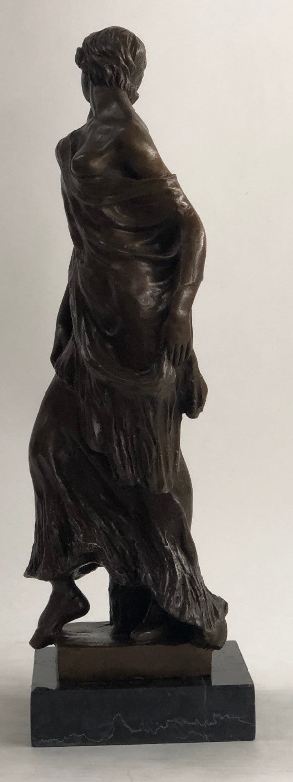 Maiden Nude Sexy Female Figure Hot Cast bronze Sculpture Figurine Home Deco T