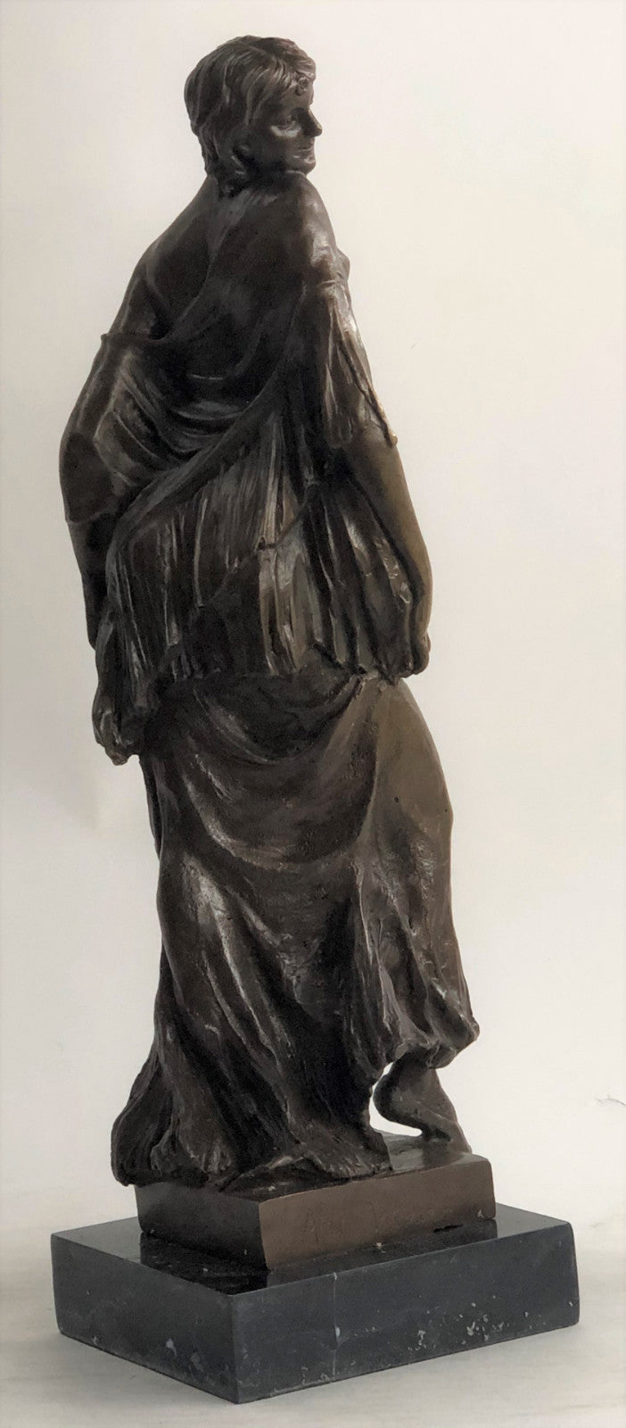 Maiden Nude Sexy Female Figure Hot Cast bronze Sculpture Figurine Home Deco T