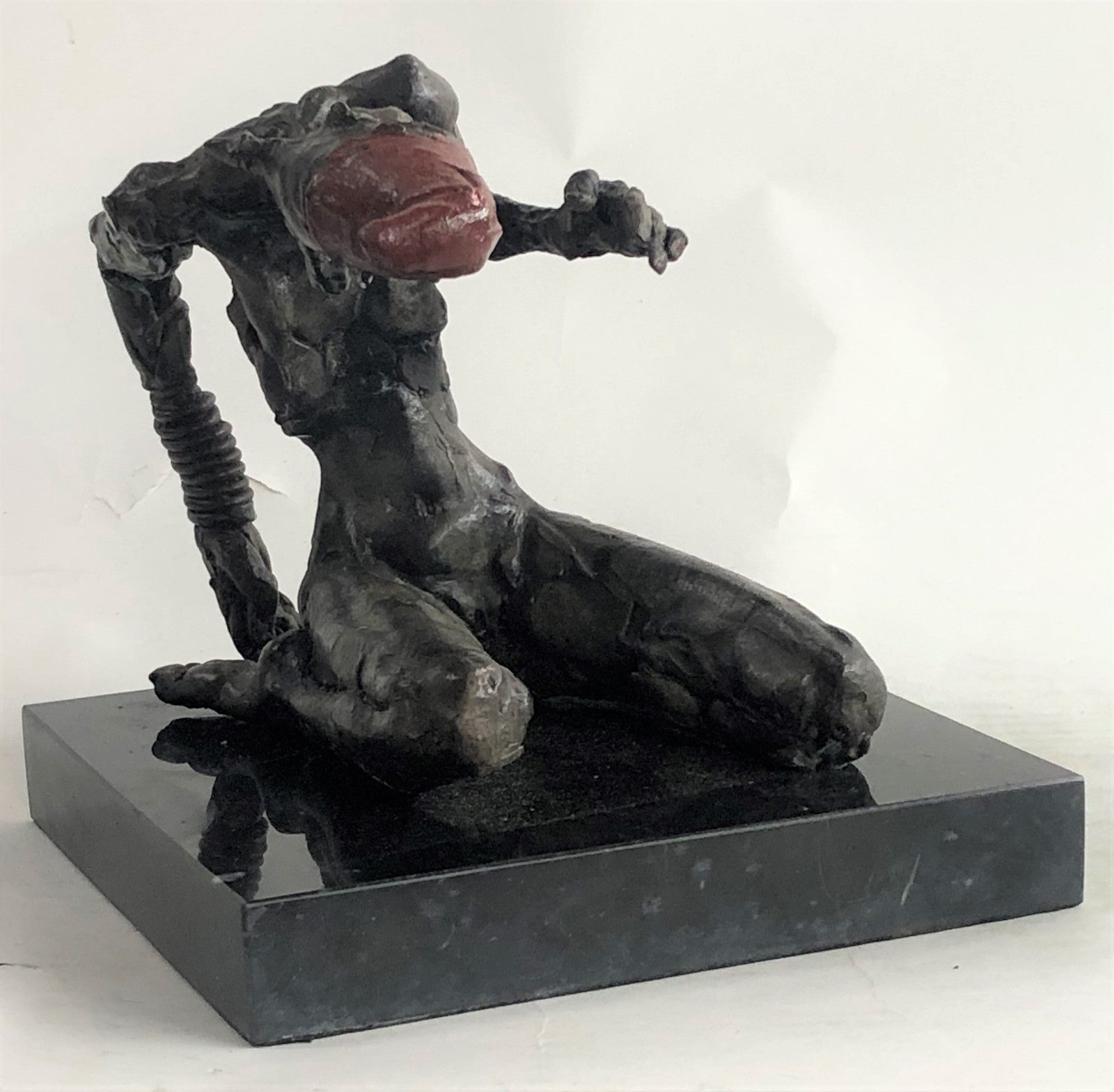 Zombie Multi Color Patina Bronze Sculpture Figure Limited Edition Hot Cast Decor