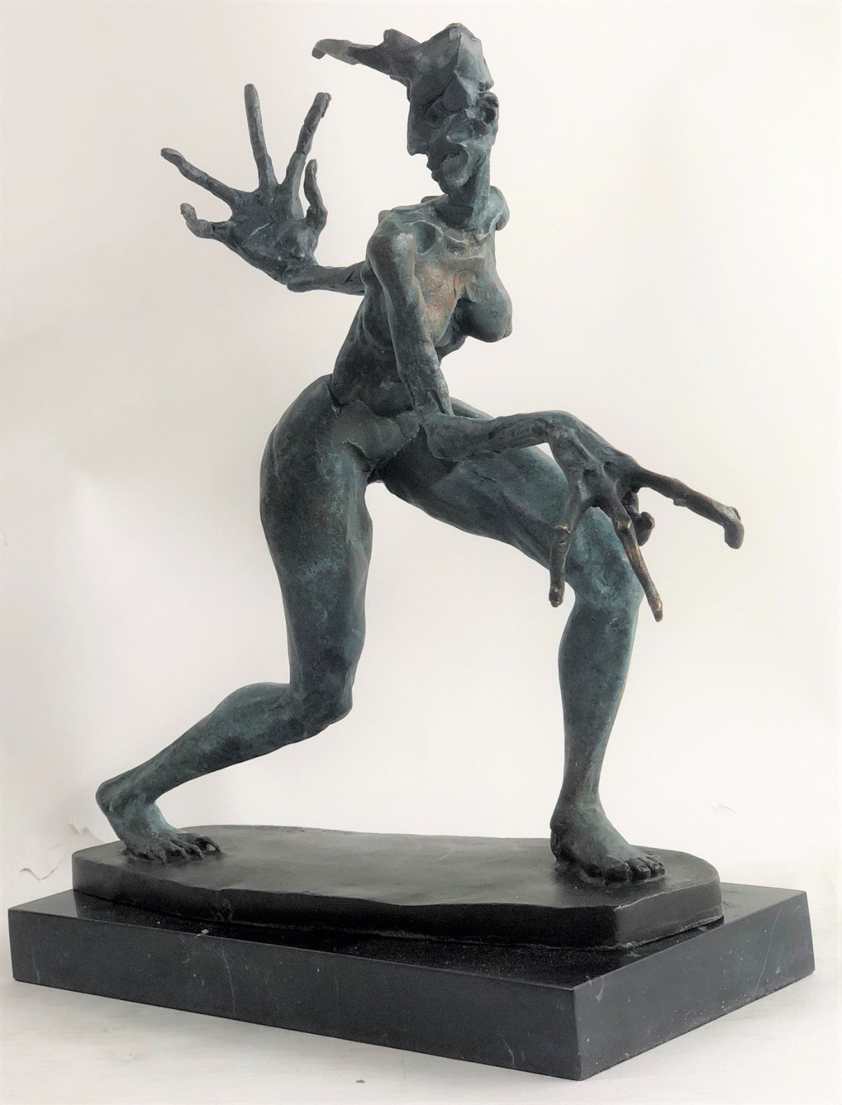 Handcrafted Detailed Female Monster by Vitaleh Limited Edition Bronze Masterpiec