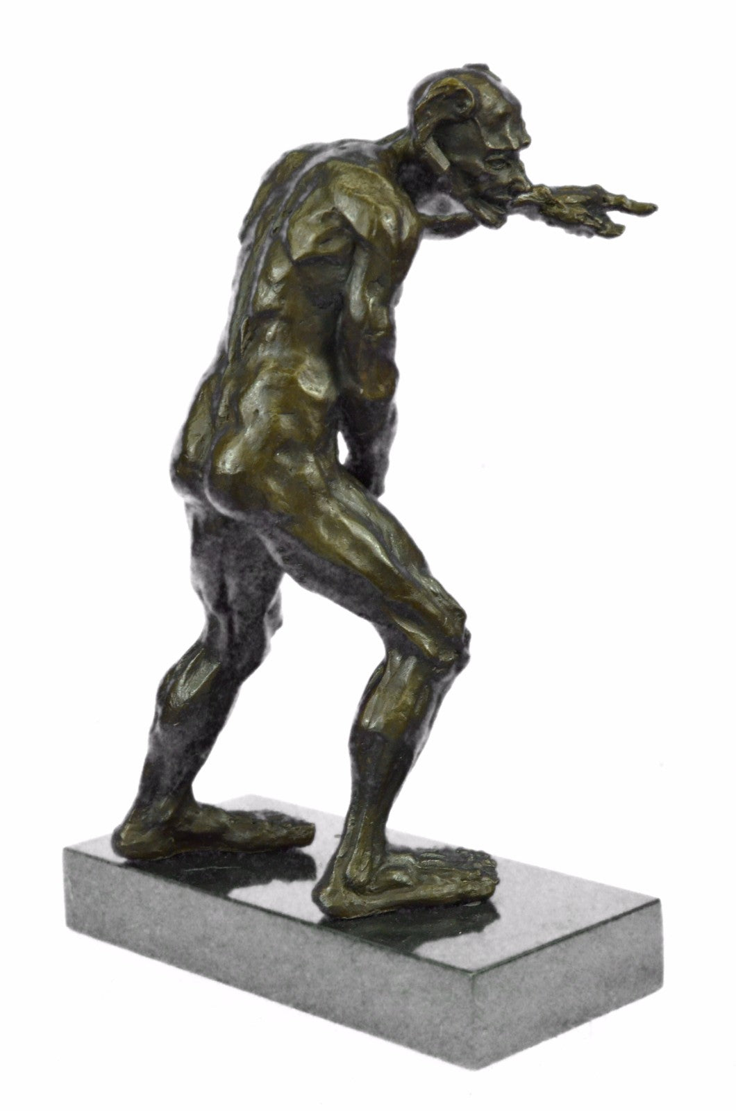 Collector Numbered Edition Devil holding his Penis Bronze Sculpture Figure Sale