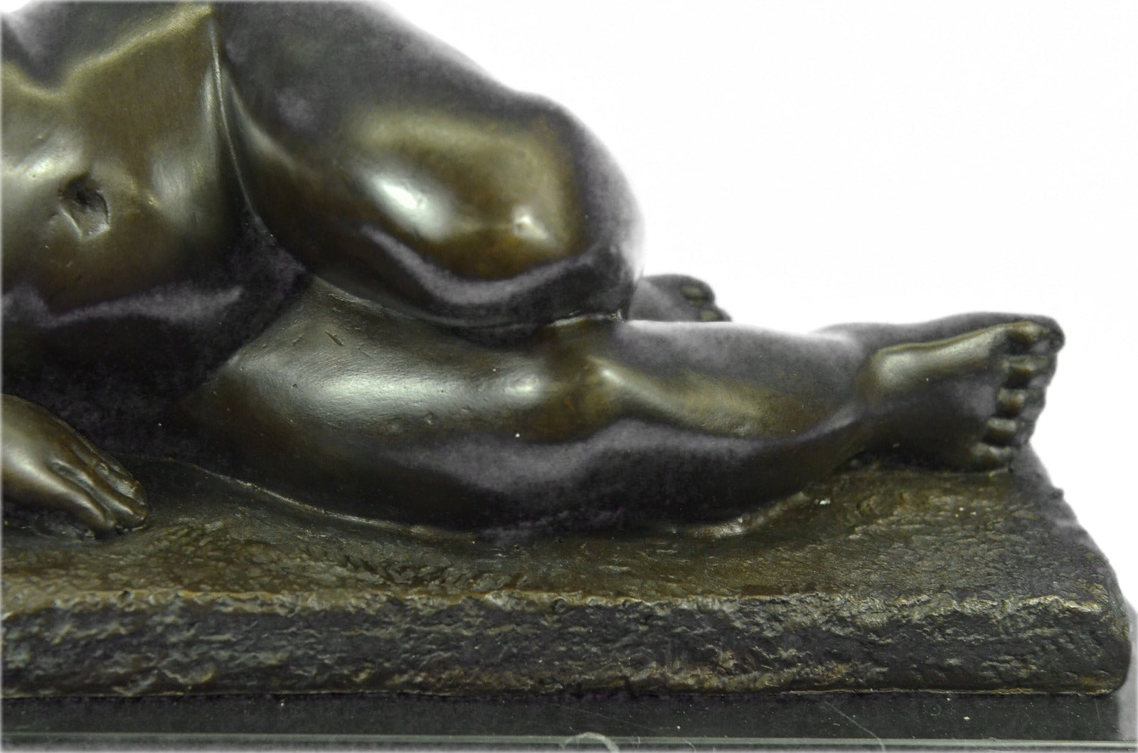Handcrafted bronze sculpture SALE Rel Nude Botero To Tribute Milo Original Sign